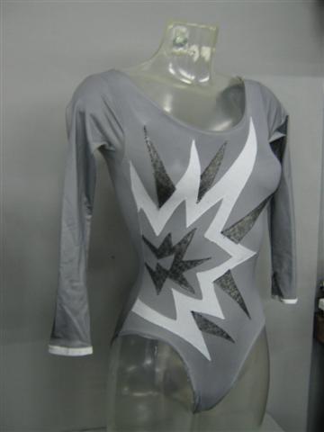 body a stella cucito grigio